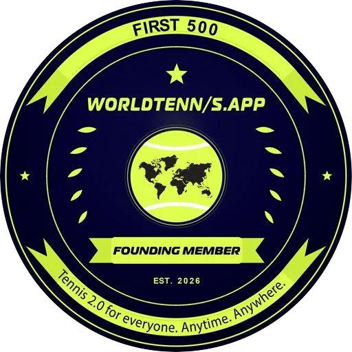 Gründungsmitglied — First 500 · WORLDTENNIS.APP